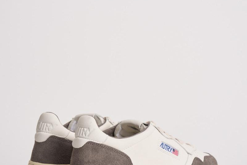 Sneakers uomo Medalist low grigio topo AULM GS45 AUTRY 