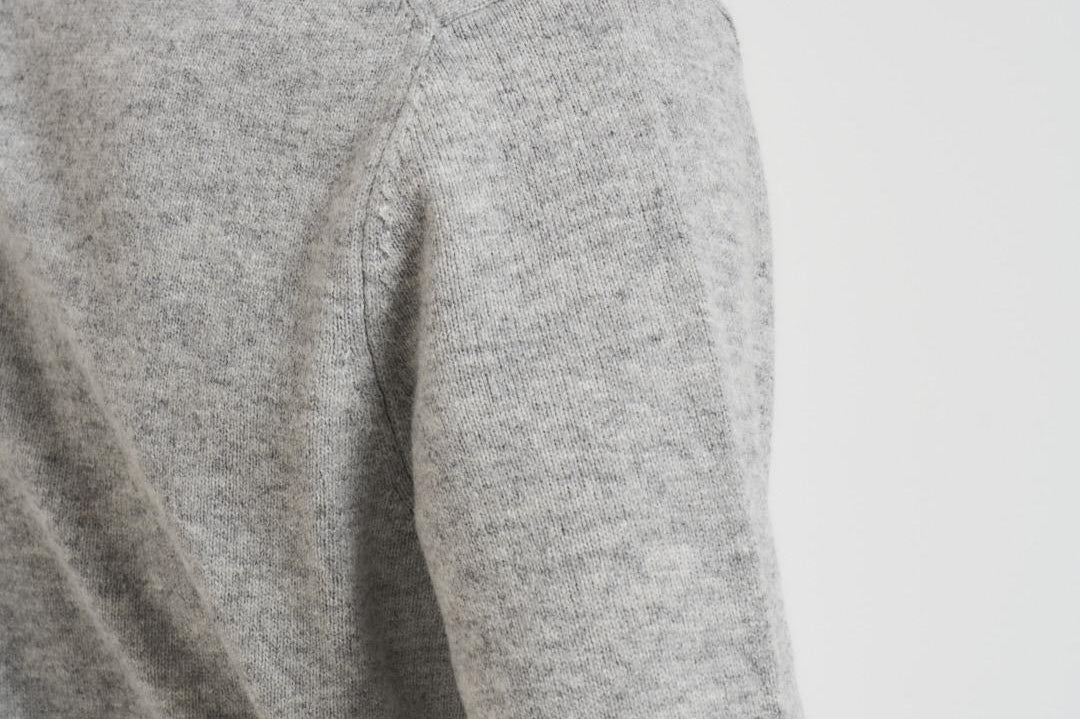 Maglia uomo girocollo grigia REGENT LAMBSWL15ML MC2 SAINT BARTH 