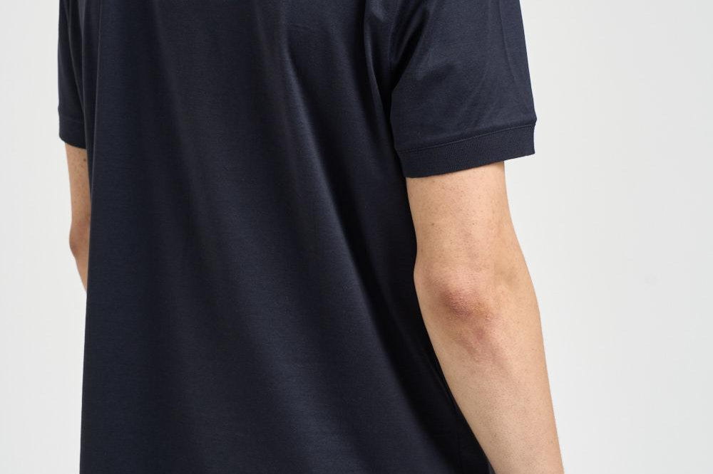 Polo uomo blu a manica corta EM005492 AF24839UB118 EMPORIO ARMANI 