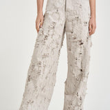 Jeans donna Bethany con rotture grigio BETHANYBULLDESTROY WINDGREY HAIKURE 