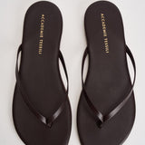 Sandalo donna infradito marrone 10165 NERO ACCADEMIE TESSILI 