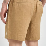Bermuda uomo in lino cammello 710P08205 503 RALPH LAUREN 