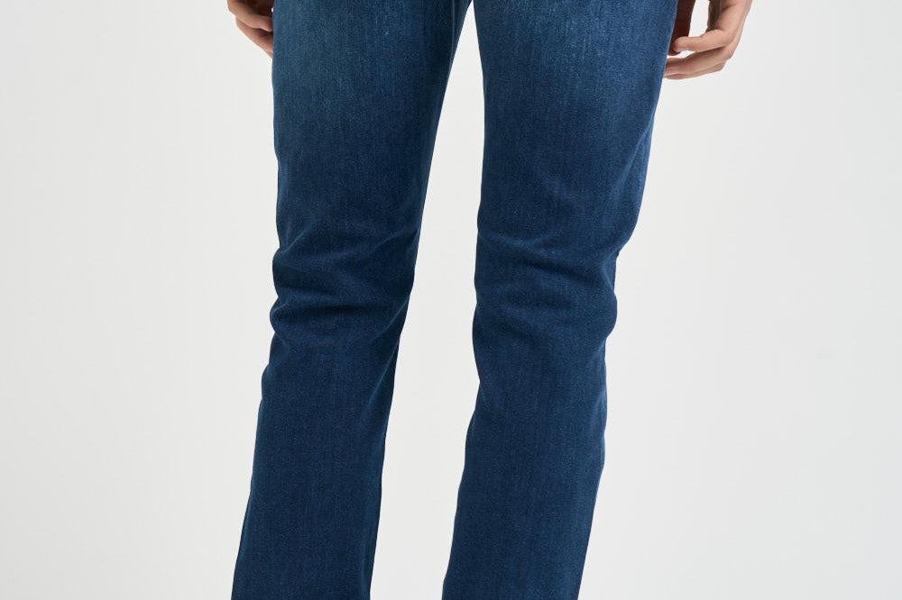 Jeans uomo skinny in denim blu EM000121 AF22800MB002 EMPORIO ARMANI 