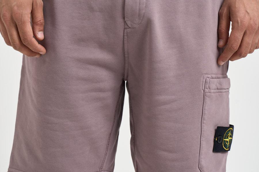 Bermuda uomo in tuta lilla 6200011 S0051V008F STONE ISLAND 