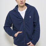 Felpa uomo blu con cappuccio 710916692 014 RALPH LAUREN 