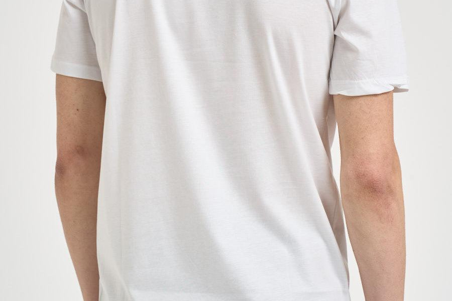 T-shirt uomo girocollo bianca SH000760 BIANCO ACCADEMIE TESSILI 