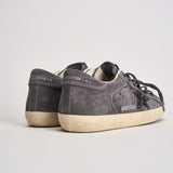 Sneakers donna Super Star in suede grigio GWF01002 F00814160661 GOLDEN GOOSE 
