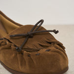 Mocassino donna in suede marrone D070277 MARRONE P.a.r.o.s.h. 