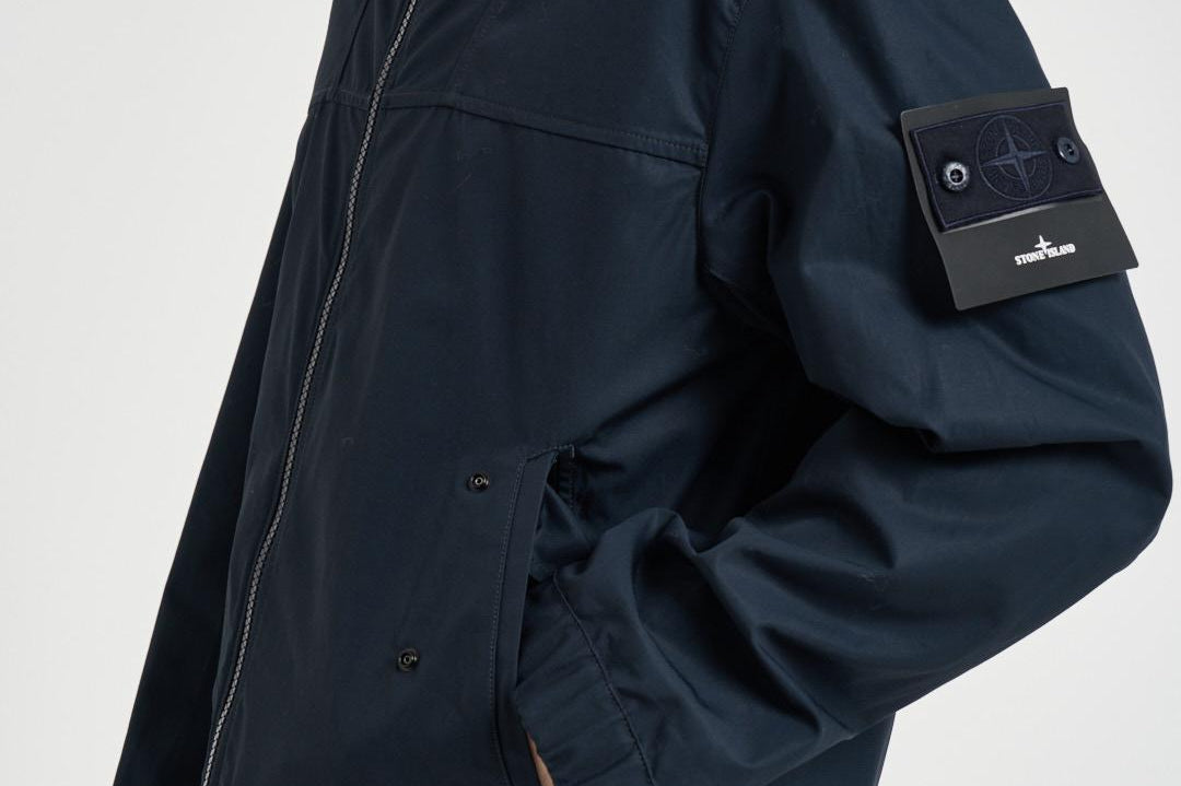 Giacca uomo con cappuccio blu 4100037 S0F01V0020 STONE ISLAND 