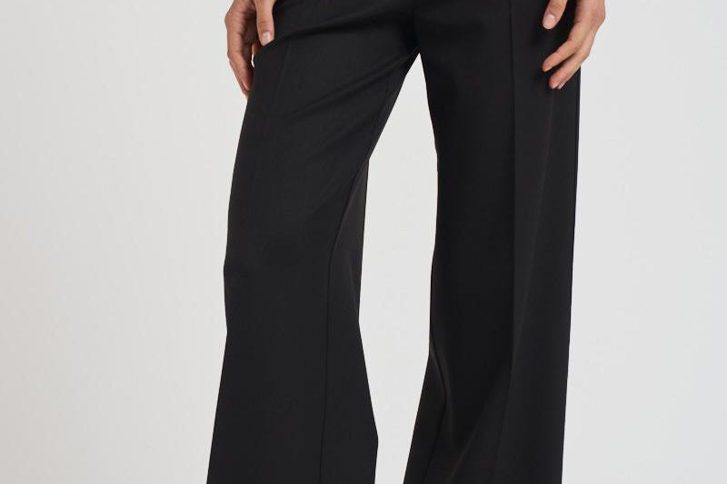 Pantalone donna a palazzo Liliuxy nero D231491 LILIUXY013NERO P.a.r.o.s.h. 