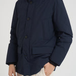 Piumino uomo Cloud Artic Parka blu notte OU2092 3989 WOOLRICH 