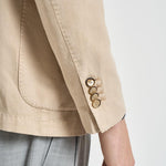 Giacca uomo monopetto beige 2837 651661 L.B.M. 