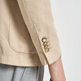 Giacca uomo monopetto beige 2837 651661 L.B.M. 