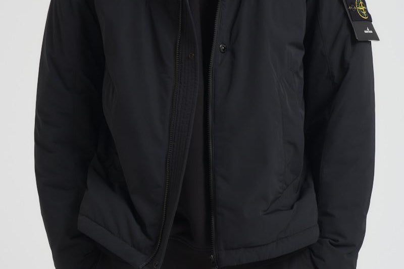 Piumino uomo Micro Twill nero 4100047 S0026V0029 STONE ISLAND 