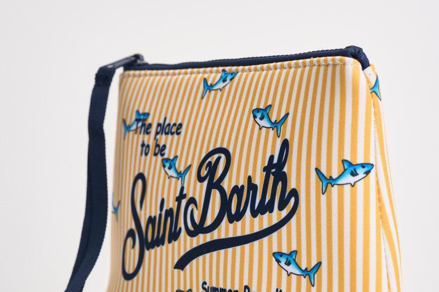Pochette donna Aline a righe in fantasia squalo ALINE 02106L MC2 SAINT BARTH 