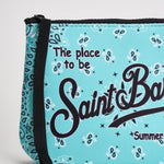 Pochette donna Aline a fantasia celeste ALINE 00940L MC2 SAINT BARTH 