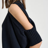 Maglia donna Anouk blu navy F6SA46 N08 LIVIANA CONTI 