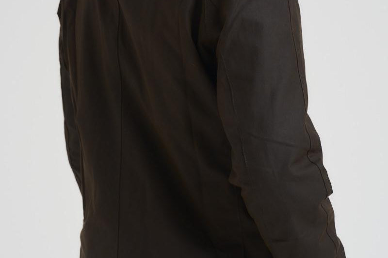 Giacca uomo cerata Ashby verde militare MWX0339 OL71 BARBOUR 