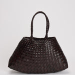 Borsa donna Santa Croce Big marrone scuro 8892 DARKBROWN DRAGON 