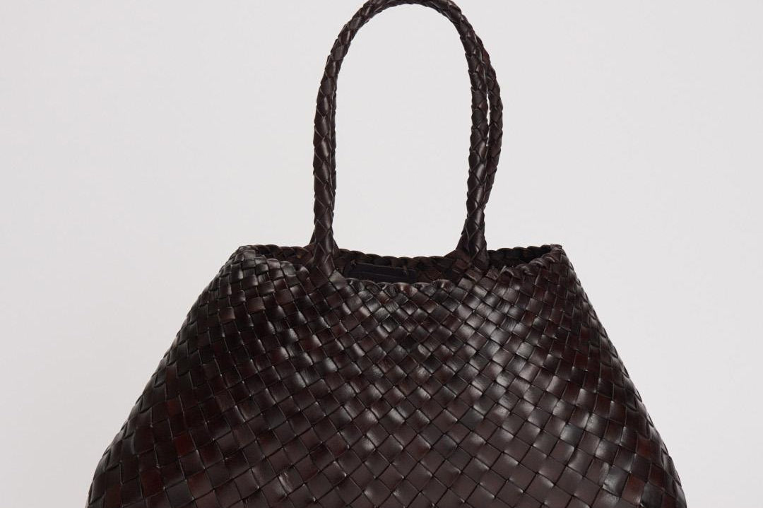 Borsa donna Santa Croce Big marrone scuro 8892 DARKBROWN DRAGON 