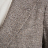 Giacca uomo doppiopetto in lana tortora 1SMC20K C90044T1250 TAGLIATORE 