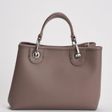 Borsa a mano donna in pelle tortora EW000361 AF12036M1057 EMPORIO ARMANI 