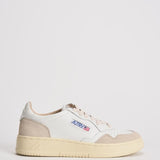 Sneakers donna medalist low in suede e bianca AULW LS33 AUTRY 