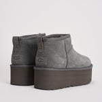 Stivale donna platform Ultra mini grigio 1135092 CHARCOLE UGG 