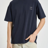 T-shirt uomo Joel girocollo blu notte M22300126 SALUTE SAMSØE SAMSØE 