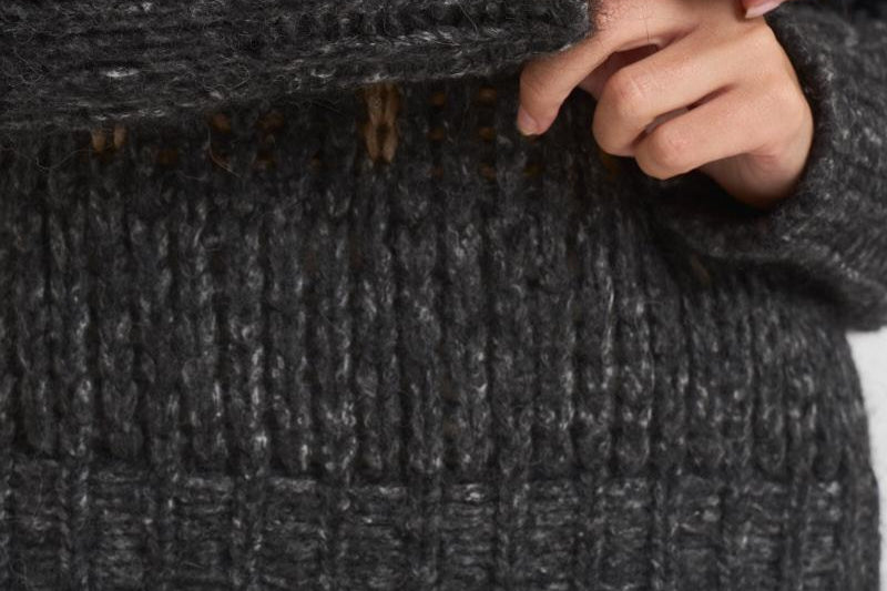Maglione donna in tricot jaquard S99408F03 9249673C PESERICO 