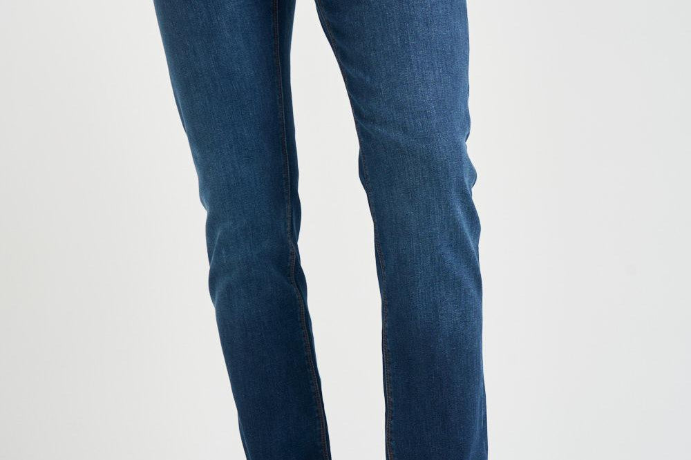 Jeans uomo skinny in denim blu EM000121 AF22800MB002 EMPORIO ARMANI 