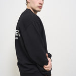 Felpa uomo girocollo nera OCM41115 BLACK001 REPRESENT 