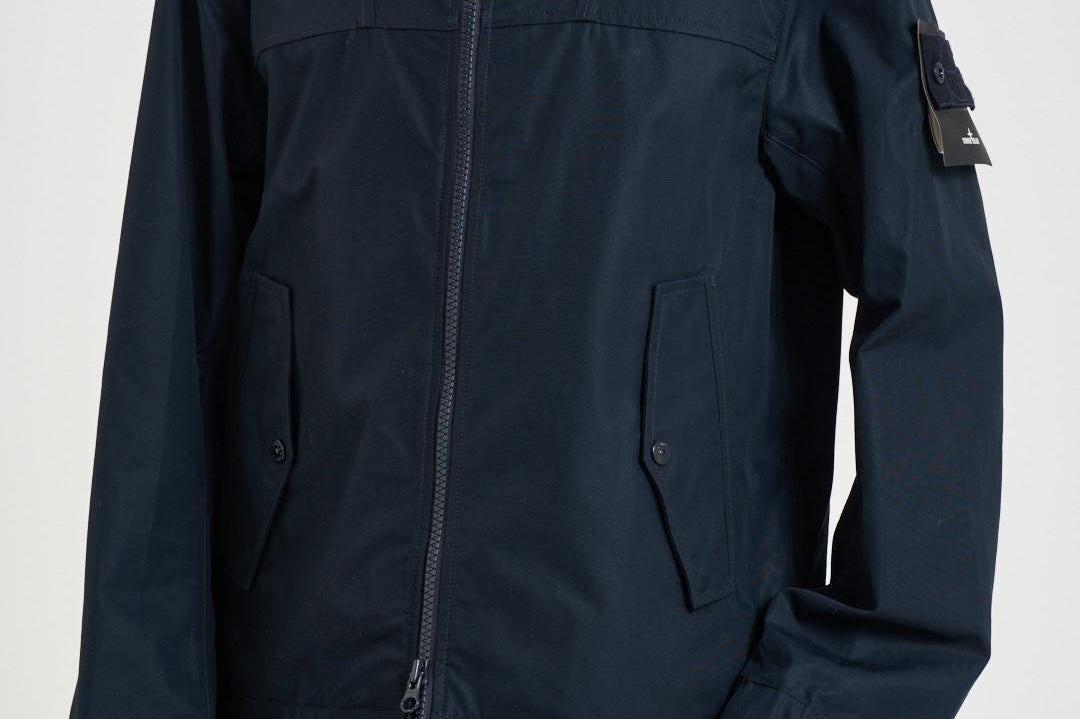 Giacca uomo con cappuccio blu 4100037 S0F01V0020 STONE ISLAND 