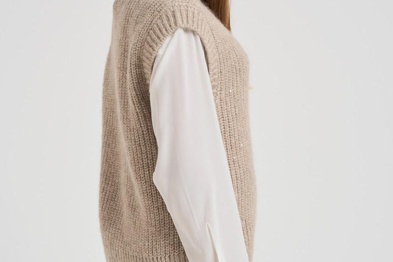 Cardigan in maglia donna A93127F03 47A PESERICO 