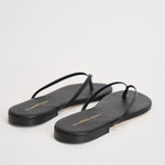 Sandalo donna infradito nero 10165 MORO ACCADEMIE TESSILI 