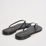 Sandalo donna infradito nero 10165 MORO ACCADEMIE TESSILI 