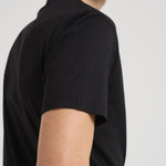T-shirt uomo nera SH000760 NERO ACCADEMIE TESSILI 
