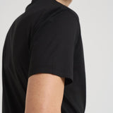 T-shirt uomo nera SH000760 NERO ACCADEMIE TESSILI 