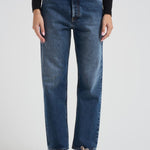 Jeans donna regular in denim scuro 452P515 07NAVYBLUE CYCLE 