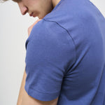 T-shirt uomo girocollo blu 710671438 404 RALPH LAUREN 