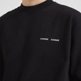 Felpa uomo girocollo nera M00018103 BLACK SAMSØE SAMSØE 