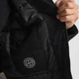 Piumino uomo Micro Twill nero 4100047 S0026V0029 STONE ISLAND 