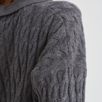 Polo donna Magnolie a trecce grigia 2025302 GRAPHITE LISA YANG 