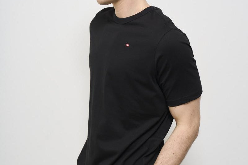T-shirt uomo girocollo nera A14931 0NIAX9XX DIESEL 