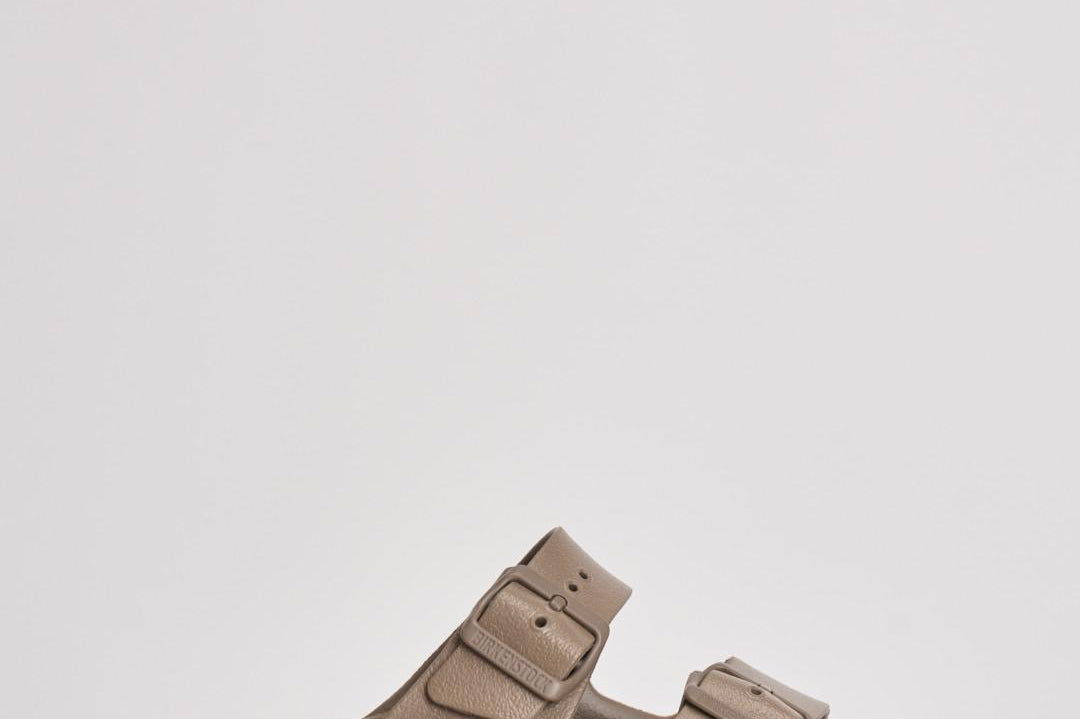 Sandalo arizona in gomma donna 1030466 GRAY TAUPE BIRKENSTOCK 