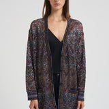 Cardigan over con scollo a V donna M0T BC005GS91P6 MISSONI 
