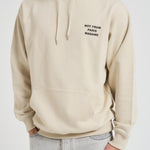 Felpa uomo con cappuccio beige HO162 CO127MT DROLE DE MONSIEUR 