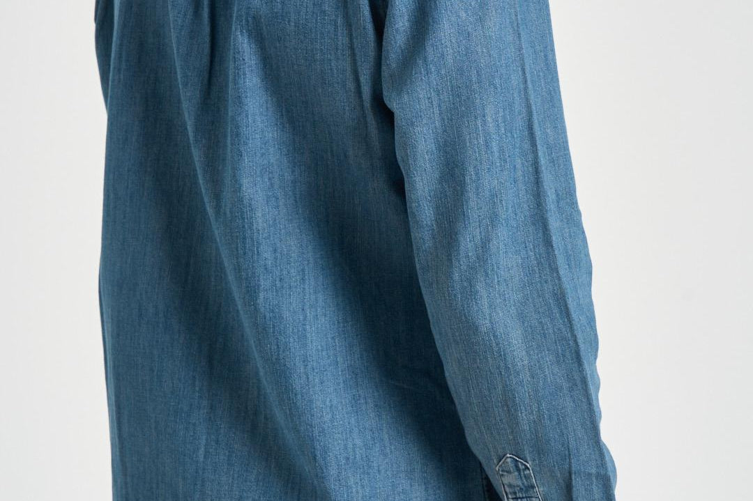 Camicia uomo in denim scuro 710548539 001 RALPH LAUREN 