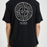 T-shirt uomo girocollo nera 2100001 S0285V0029 STONE ISLAND 