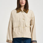 Giacca donna corta beige LSP304 CR31 BARBOUR 